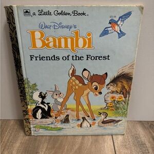 ***5 for $25*** Vintage 1975 Disney’s Bambi Friends Of The Forest